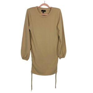 Michael Costello x Revolve Tan dress Size S